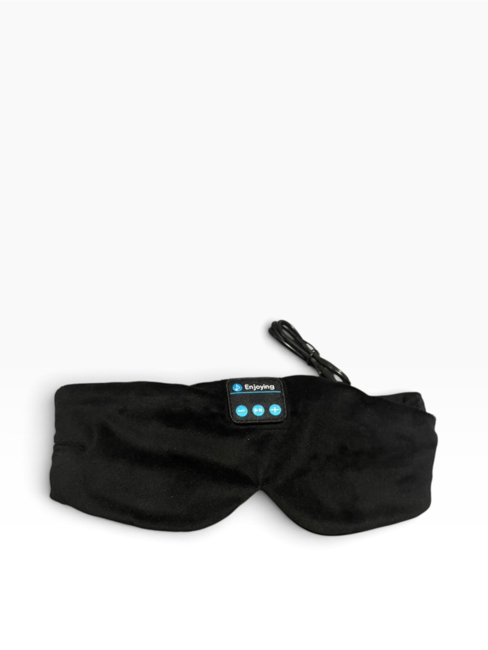 Bluetooth Sleep Mask with Built-In Headphones. Black.